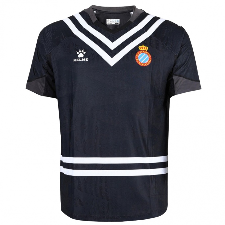 ילדים כדורגל אנחל פורטוניו #33 שחור לבן חולצת שוער 2025/26