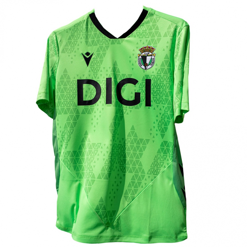 ילדים כדורגל Marcos Riaño #0 ירוק קפיצי שחור חולצת שוער 2025/26