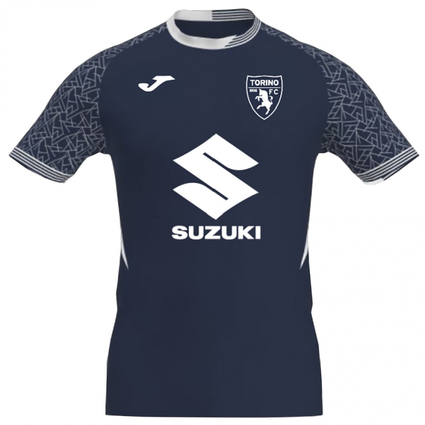 ילדים כדורגל מטאו ברזו #1 כחול שחור לבן חולצת שוער 2025/26