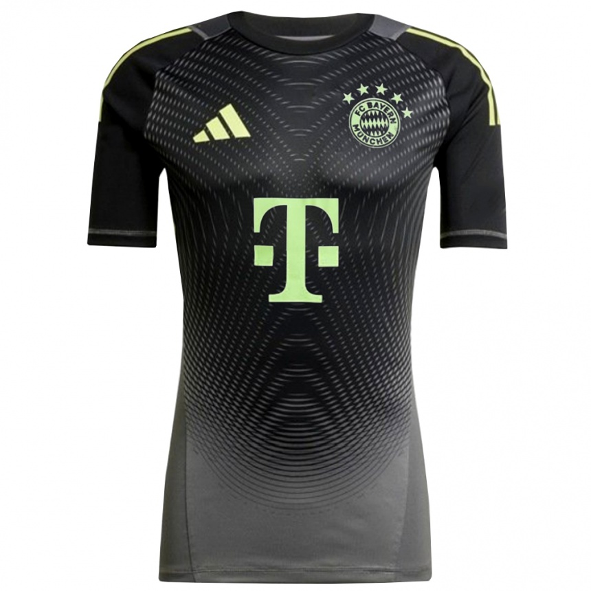 ילדים כדורגל סוון אולרייך #26 צהוב ירוק שחור חולצת שוער 2025/26