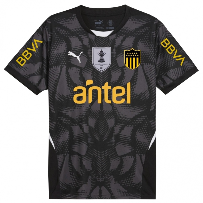 ילדים כדורגל בראייאן קורטס #1 זהוב שחור חולצת שוער 2025/26