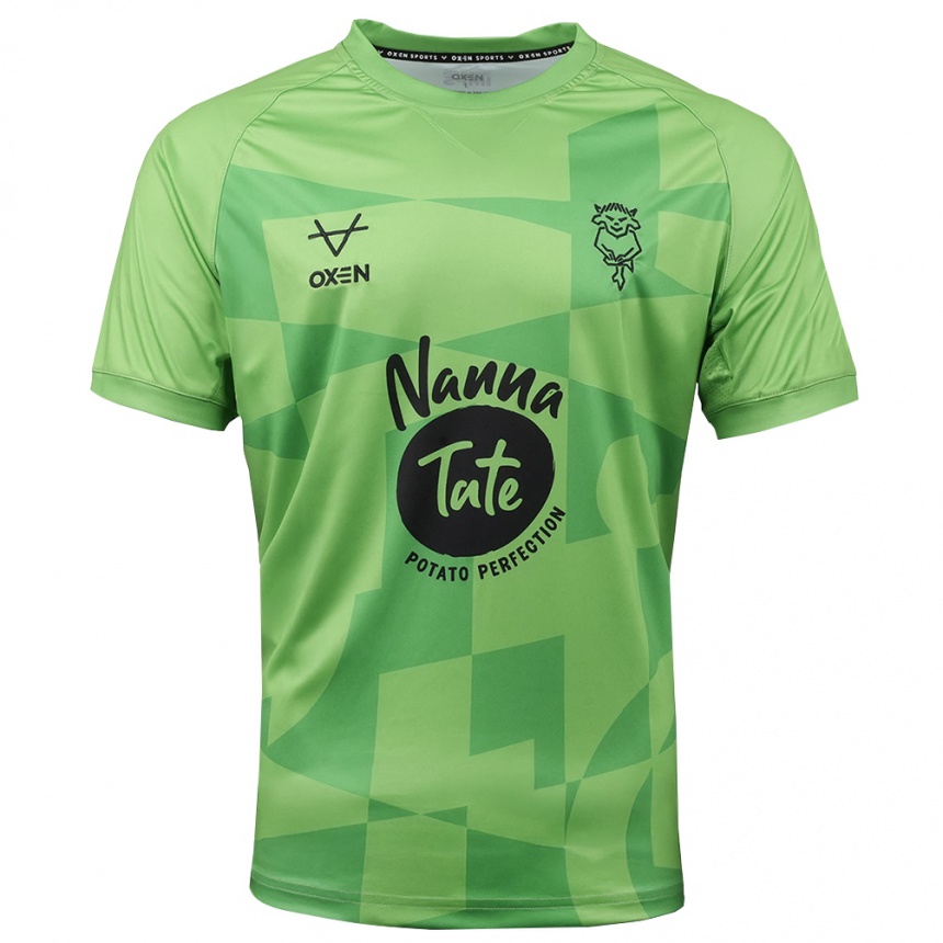 ילדים כדורגל ג'ורג' ויקנס #1 ירוק בהיר חולצת שוער 2025/26