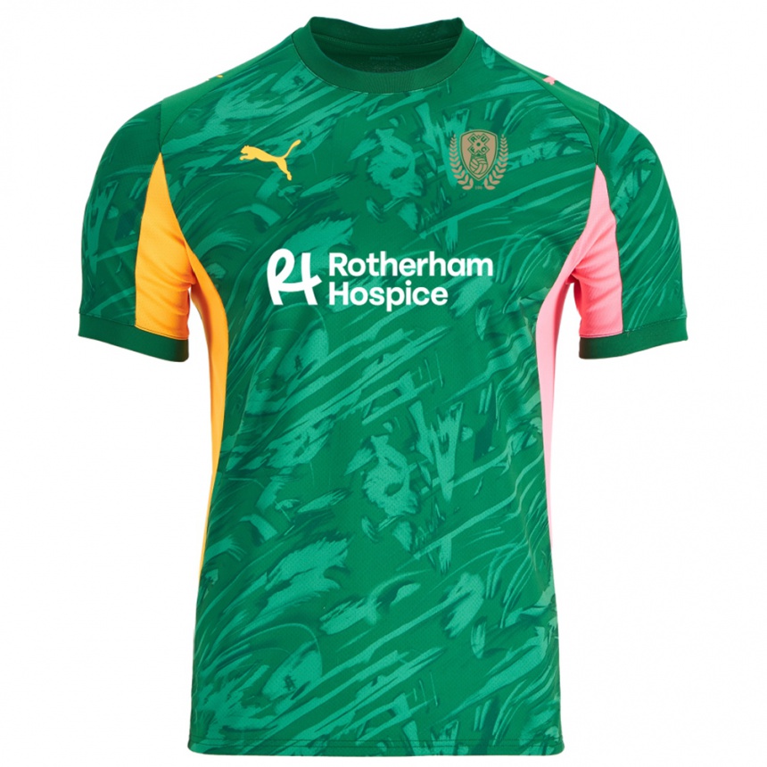 ילדים כדורגל Hayden Blow #0 ירוק כתום ורוד חולצת שוער 2025/26