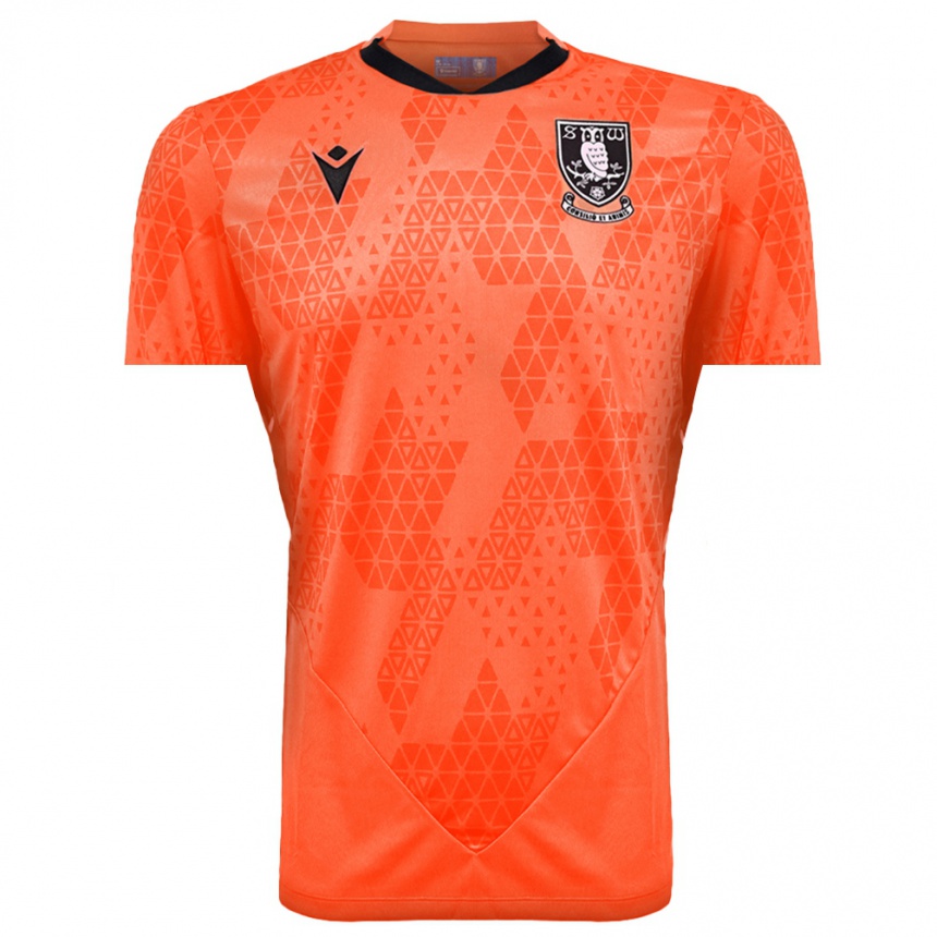 ילדים כדורגל ג'ק פיליפס #1 שחור כתום חולצת שוער 2025/26