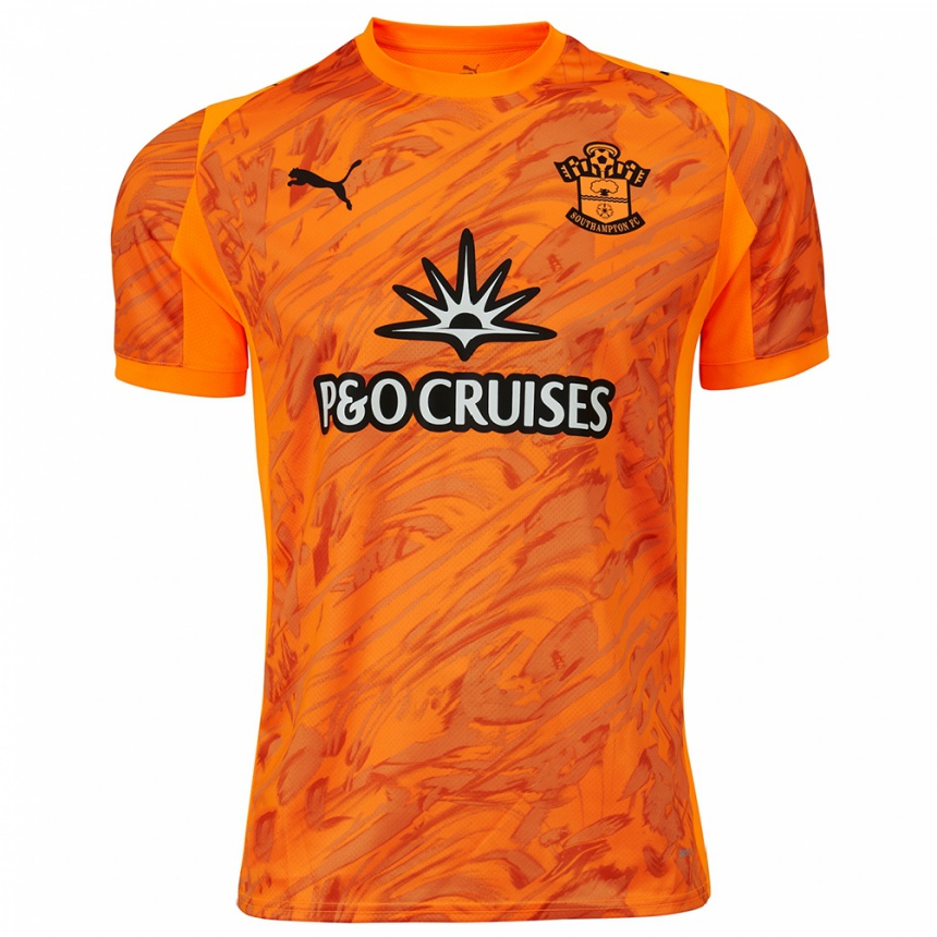 ילדים כדורגל פראן סטנסון #22 כתום שחור חולצת שוער 2025/26