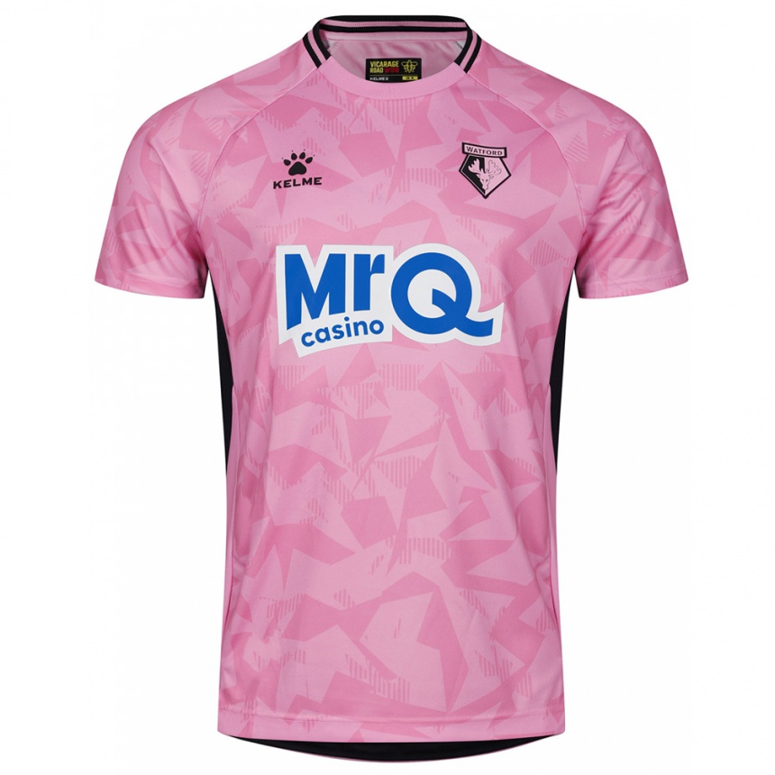 ילדים כדורגל גבריאל אורטלי #1 שחור ורוד בהיר חולצת שוער 2025/26