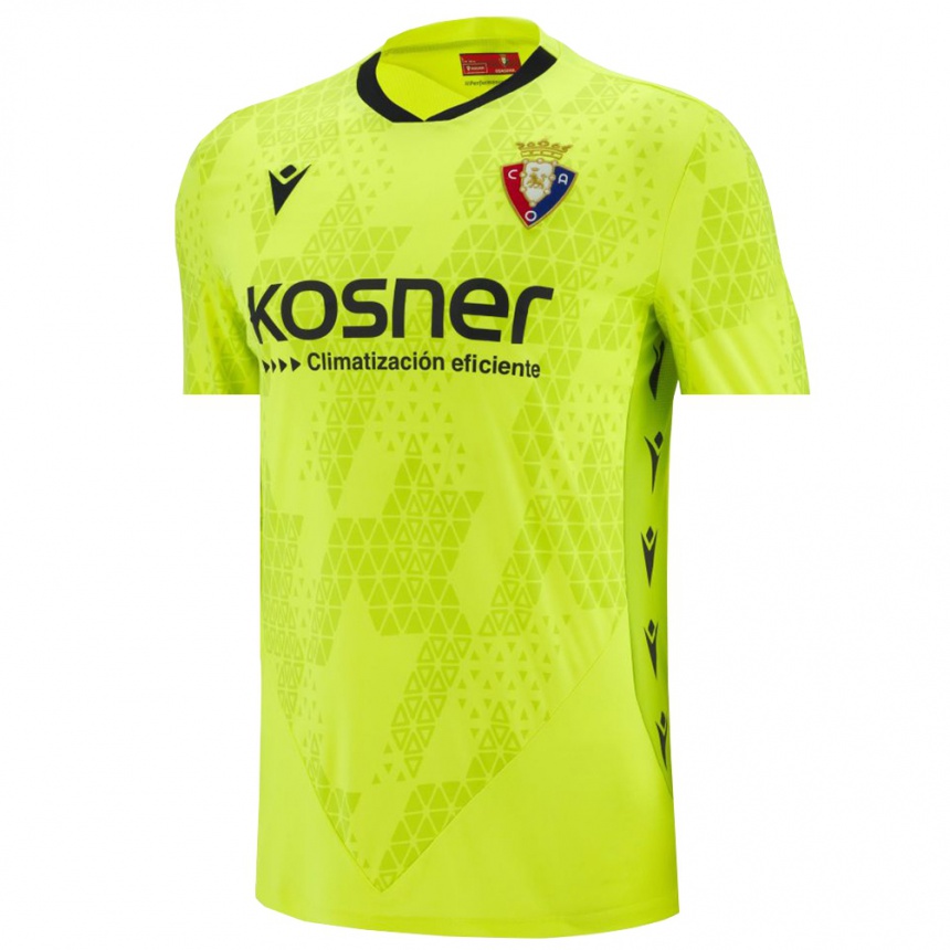 ילדים כדורגל סרחיו הררה #1 ירוק פלורסנט חולצת שוער 2025/26