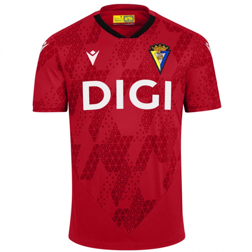 ילדים כדורגל ויקטור אסנאר #1 אדום לבן חולצת שוער 2025/26