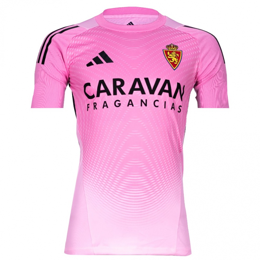 ילדים כדורגל מנואל אובון סאלידו #1 ורוד בהיר שחור חולצת שוער 2025/26