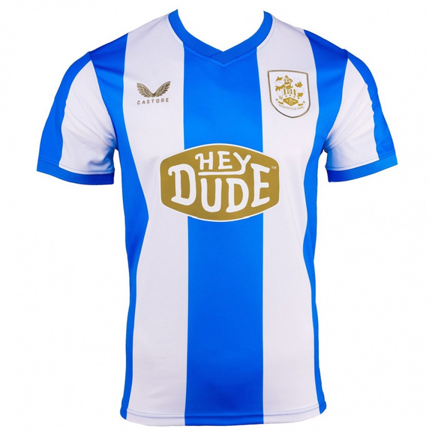 גברים כדורגל הוגו בנט #0 כחול לבן ג'רזי ביתית 2025/26 גברים כדורגל הוגו בנט #0 כחול לבן ג'רזי ביתית 2025/26