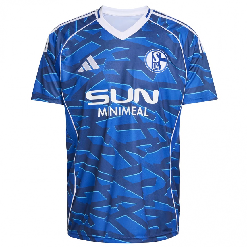 גברים כדורגל מאורו זלזר #16 כחול רויאל לבן ג'רזי ביתית 2025/26