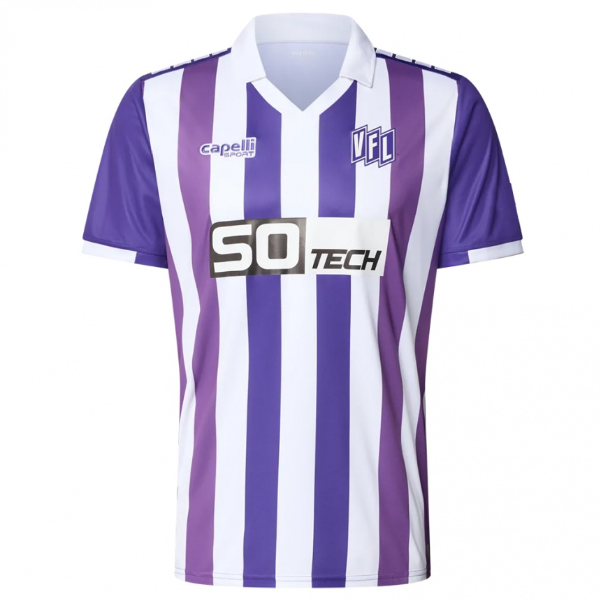 גברים כדורגל פרידולין וגנר #26 סגול לבן ג'רזי ביתית 2025/26