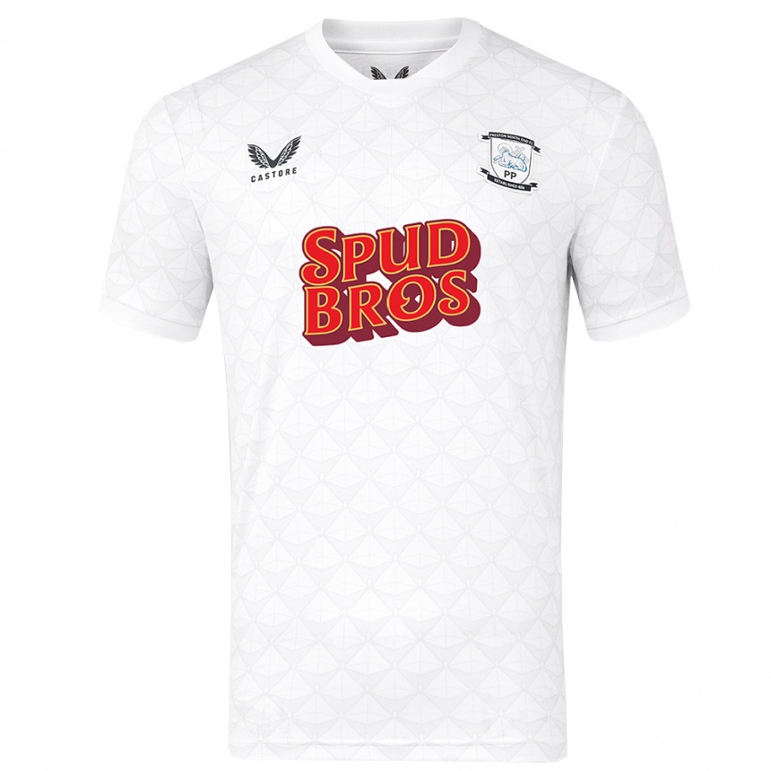 גברים כדורגל Jenna Carroll #6 לבן אדום ג'רזי ביתית 2025/26 גברים כדורגל Jenna Carroll #6 לבן אדום ג'רזי ביתית 2025/26