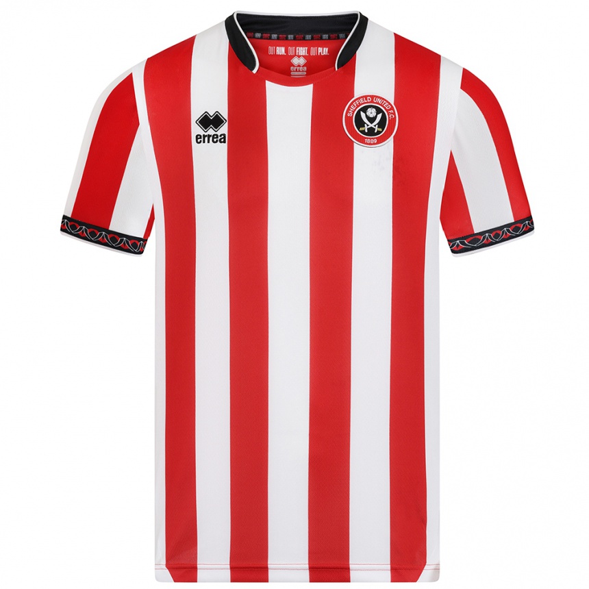 גברים כדורגל קאלום או'הייר #10 אדום לבן ג'רזי ביתית 2025/26