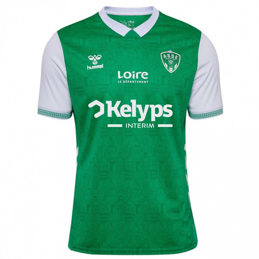 גברים כדורגל בן אולד #11 ירוק לבן ג'רזי ביתית 2025/26