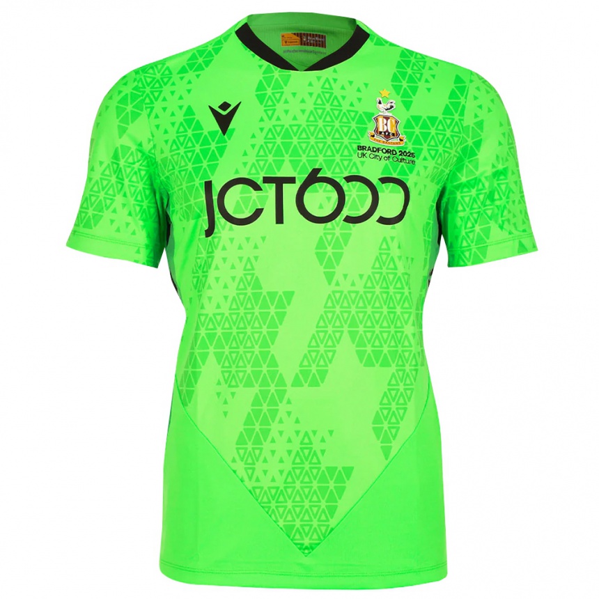 גברים כדורגל ג׳ו הילטון #25 ירוק אביבי חולצת שוער 2025/26