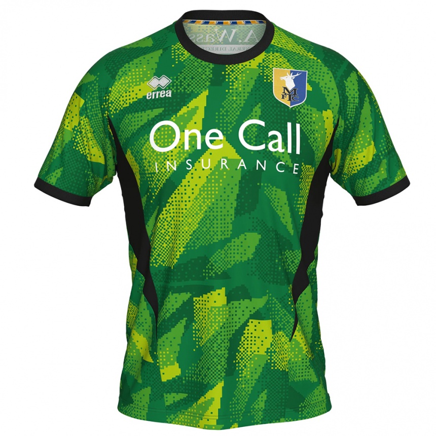 גברים כדורגל Jacob Tuft #0 ירוק שחור חולצת שוער 2025/26