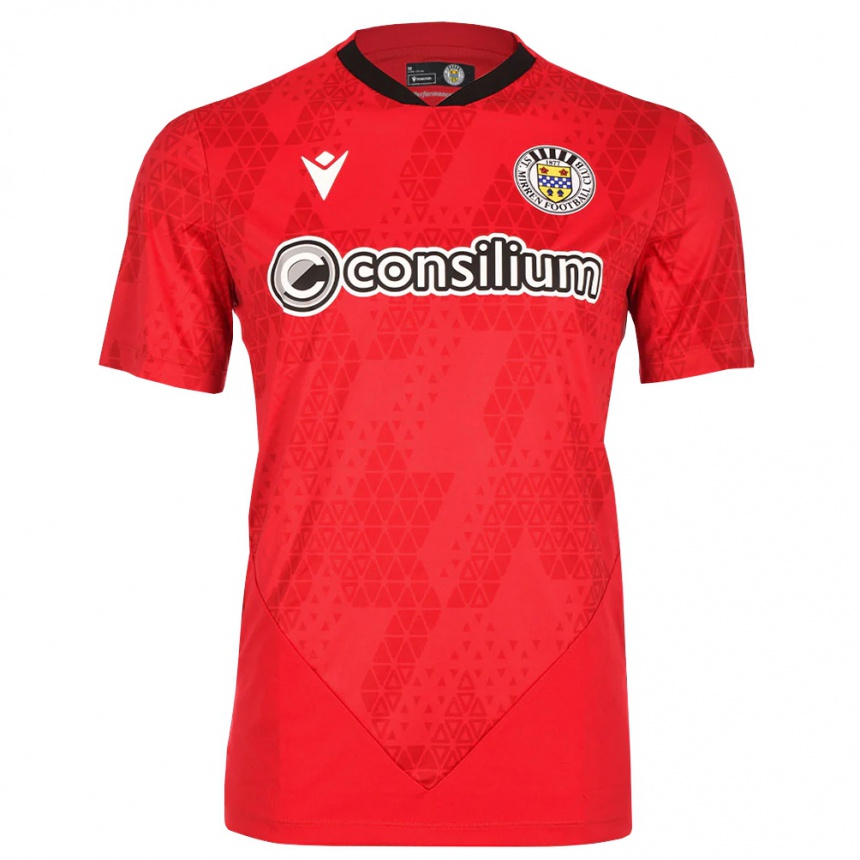 גברים כדורגל Ryan Mullen #31 לבן אדום חולצת שוער 2025/26