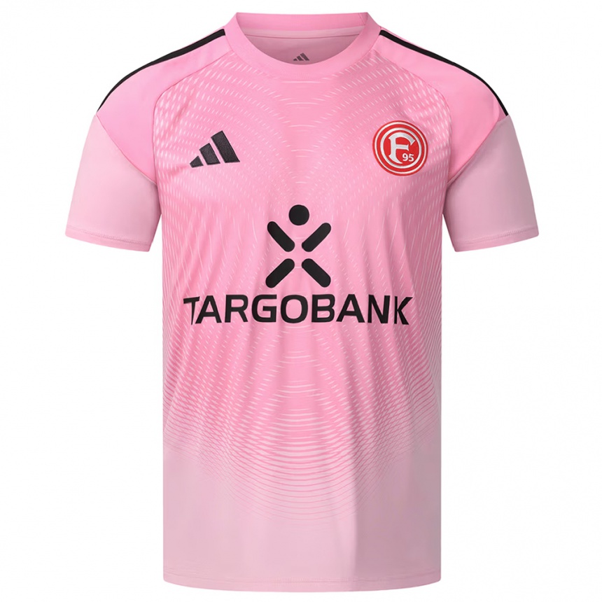 גברים כדורגל מיסאקי אמאנו #0 ורוד שחור חולצת שוער 2025/26