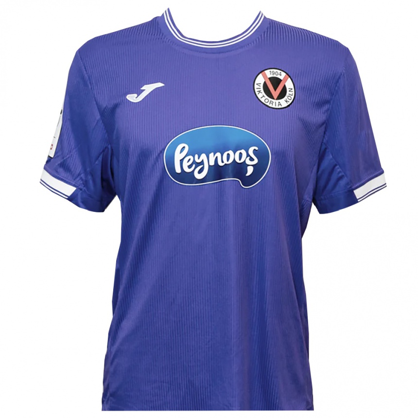 גברים כדורגל Jasmin Kuhl #0 סגול לבן חולצת שוער 2025/26