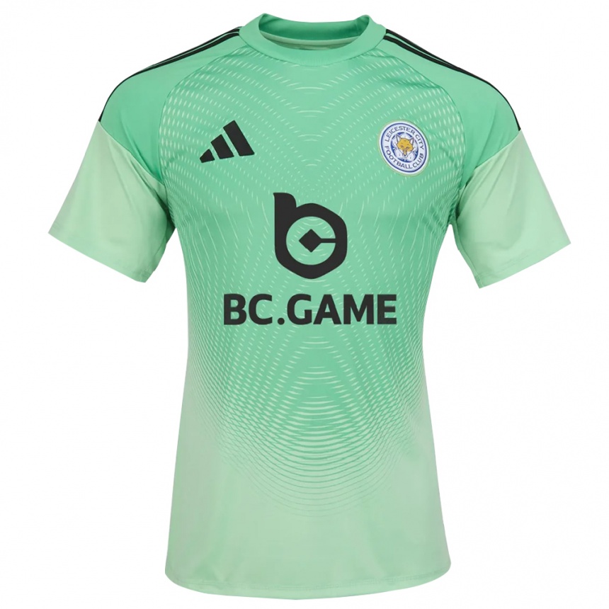 גברים כדורגל מאדס הרמנסן #30 ירוק בהיר שחור חולצת שוער 2025/26