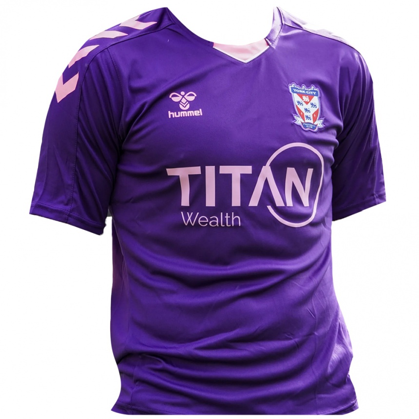 גברים כדורגל ג'ורג' סייקס-קנוורתי #13 סגול ורוד חולצת שוער 2025/26