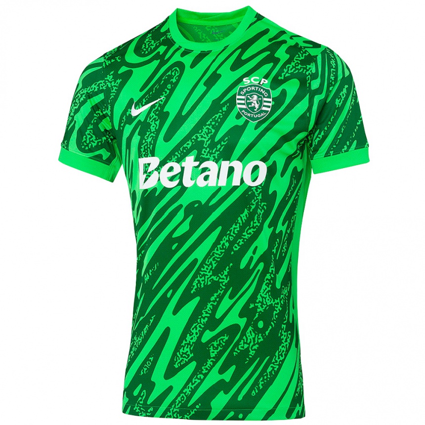 גברים כדורגל קתרינה סופיה ברנקו פוטרה #22 ירוק לבן חולצת שוער 2025/26