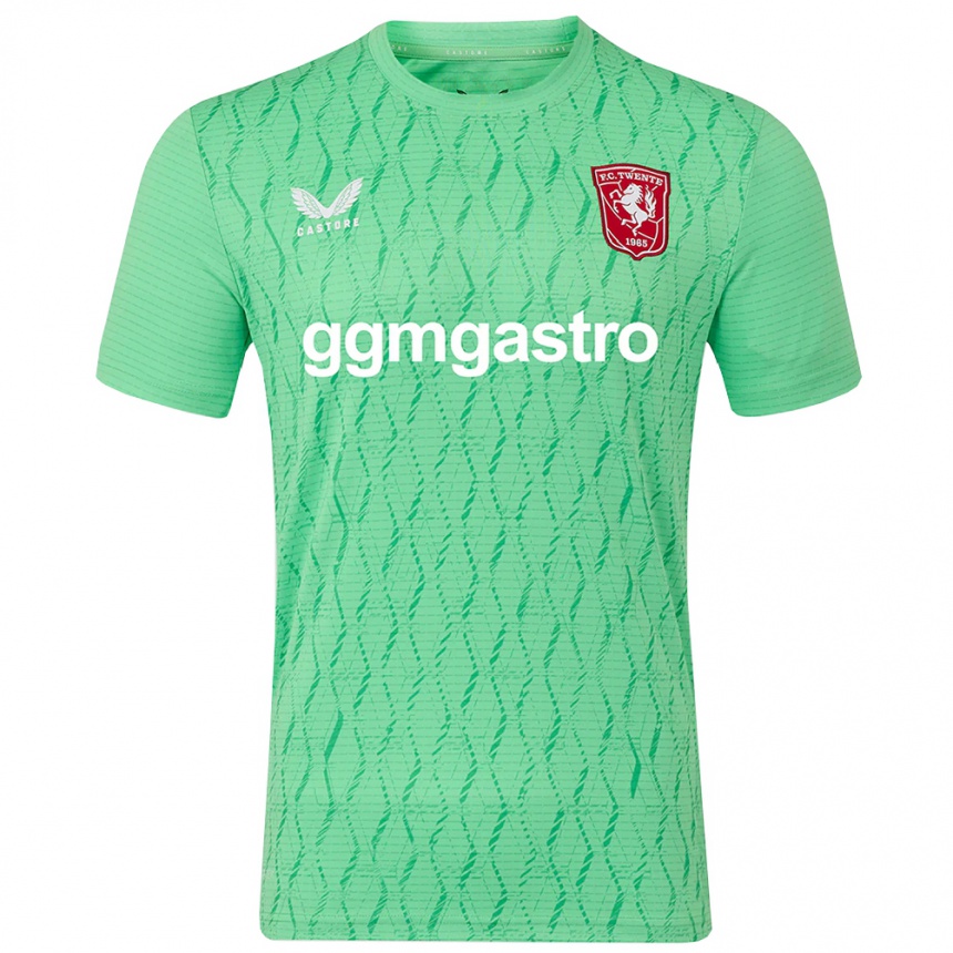 גברים כדורגל פשמיסלאב טיטון #22 ירוק בהיר לבן חולצת שוער 2025/26