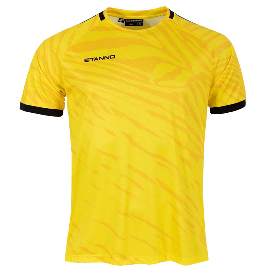 גברים כדורגל סנה למנס #91 צהוב שחור חולצת שוער 2025/26