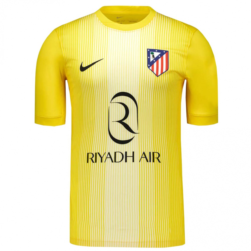 גברים כדורגל Álvaro Moreno #1 צהוב שחור חולצת שוער 2025/26