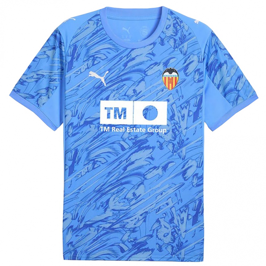 גברים כדורגל ראול חימנס #25 כחול לבן חולצת שוער 2025/26