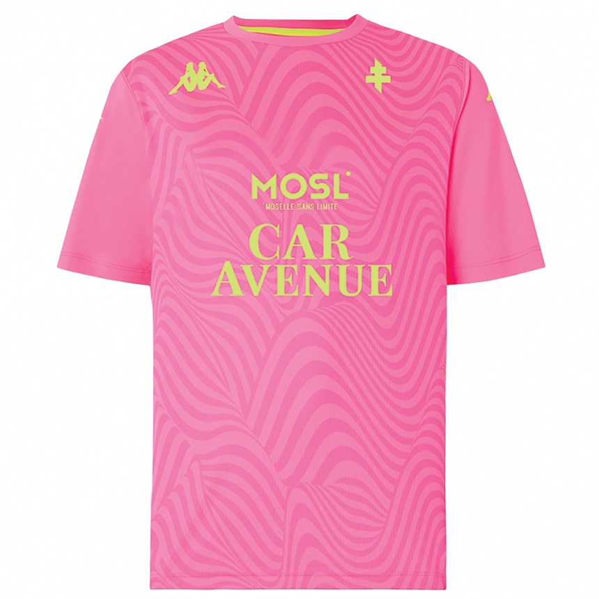 גברים כדורגל פאפה סיי #61 ורוד לוהט חולצת שוער 2025/26