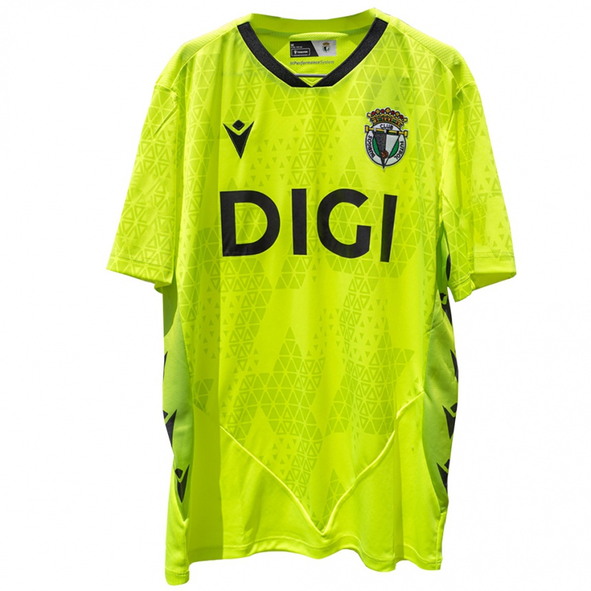 גברים כדורגל Marcos Riaño #0 ירוק צהוב שחור חולצת שוער 2025/26