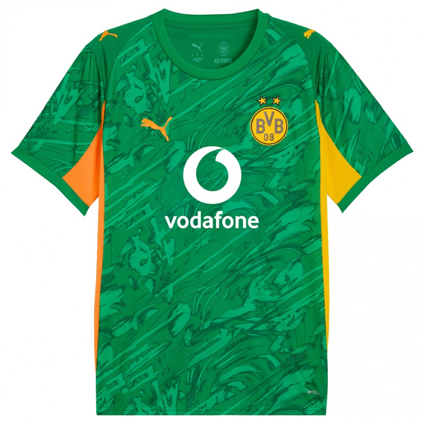 גברים כדורגל Caroline Blum #23 כתום ירוק חולצת שוער 2025/26