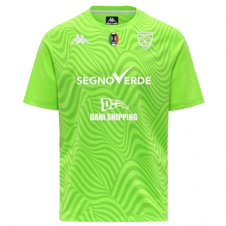 גברים כדורגל מטאו מיקלה לאונרדו #22 לבן ירוק דשא חולצת שוער 2025/26