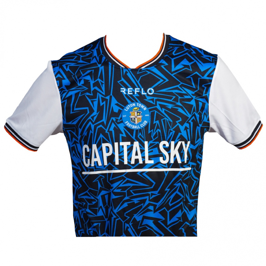 גברים כדורגל מרקוס ג׳יימס דאוס #0 כחול שחור לבן הרחק ג'רזי 2025/26 גברים כדורגל מרקוס ג׳יימס דאוס #0 כחול שחור לבן הרחק ג'רזי 2025/26