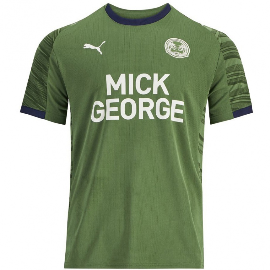 גברים כדורגל Luke Gilbert #0 ירוק לבן הרחק ג'רזי 2025/26 גברים כדורגל Luke Gilbert #0 ירוק לבן הרחק ג'רזי 2025/26