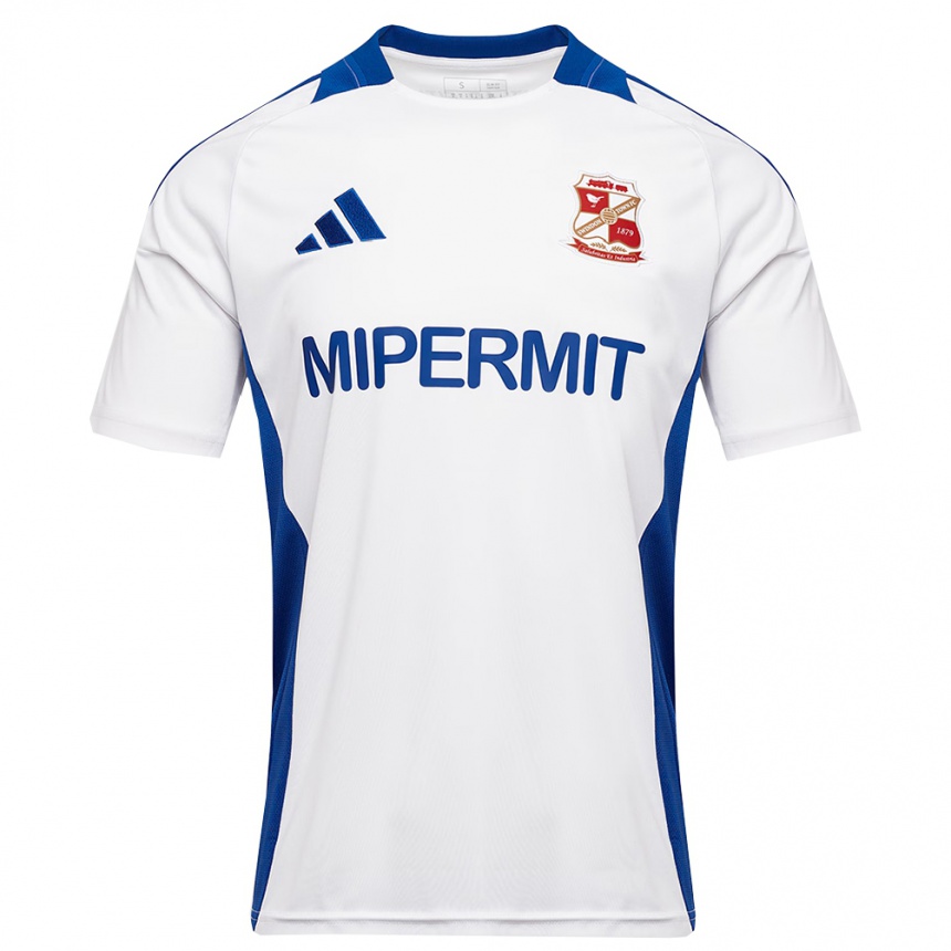 גברים כדורגל פינלי מונרו #26 לבן כחול הרחק ג'רזי 2025/26 גברים כדורגל פינלי מונרו #26 לבן כחול הרחק ג'רזי 2025/26