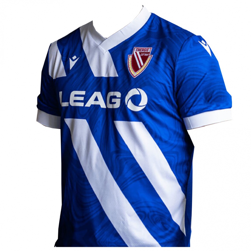 גברים כדורגל Fabian Balg #8 כחול לבן הרחק ג'רזי 2025/26 גברים כדורגל Fabian Balg #8 כחול לבן הרחק ג'רזי 2025/26