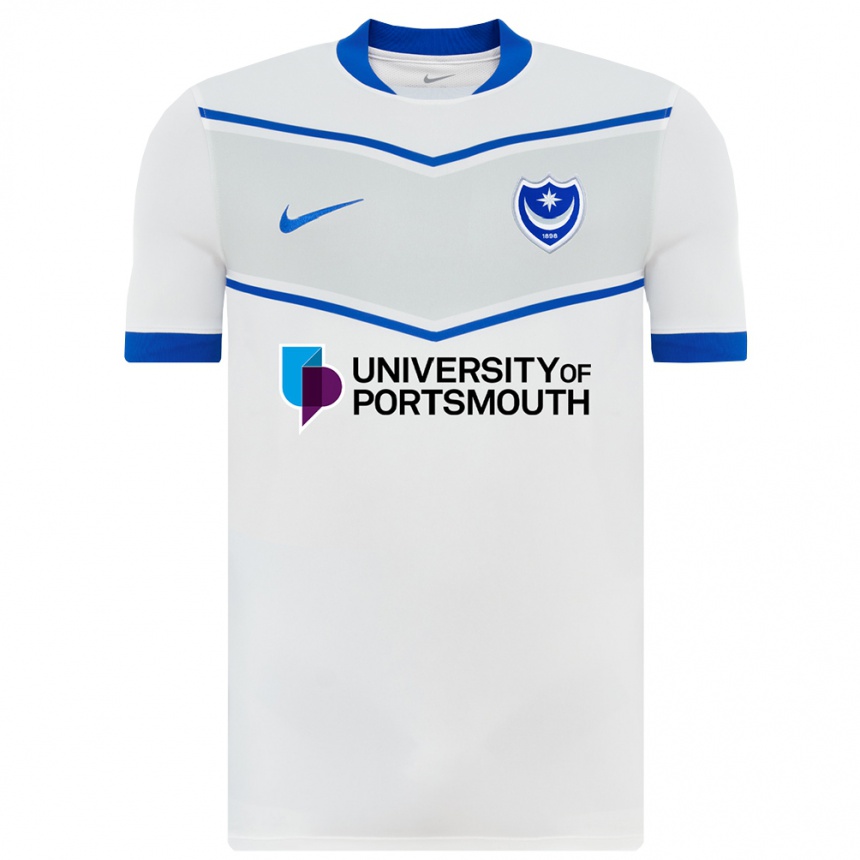 גברים כדורגל Jordan Williams #2 לבן שחור הרחק ג'רזי 2025/26 גברים כדורגל Jordan Williams #2 לבן שחור הרחק ג'רזי 2025/26