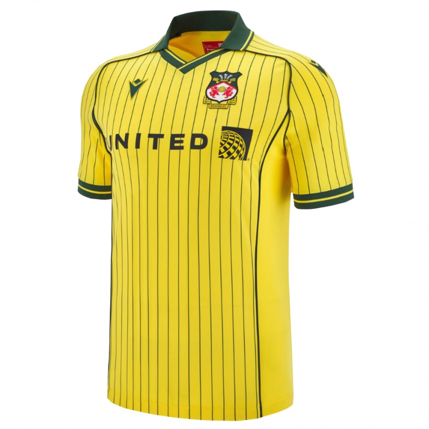 גברים כדורגל קאלום מקפאדז'אן #3 צהוב ירוק הרחק ג'רזי 2025/26