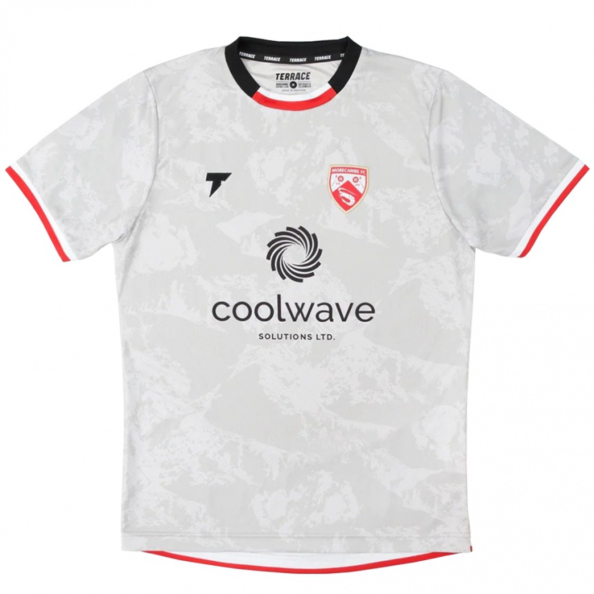 גברים כדורגל Sam Cawley #0 לבן שחור הרחק ג'רזי 2025/26