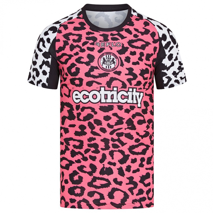 גברים כדורגל Isaac Moore #18 ורוד שחור הרחק ג'רזי 2025/26 גברים כדורגל Isaac Moore #18 ורוד שחור הרחק ג'רזי 2025/26