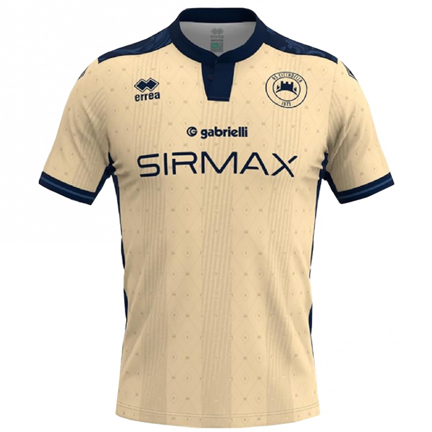 גברים כדורגל Matteo Lago #0 לבן כחול נייבי הרחק ג'רזי 2025/26