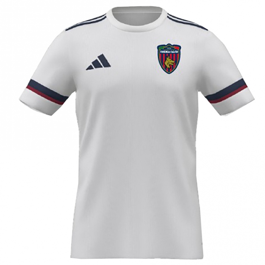 גברים כדורגל מריו גרג'ולו #5 לבן אדום הרחק ג'רזי 2025/26