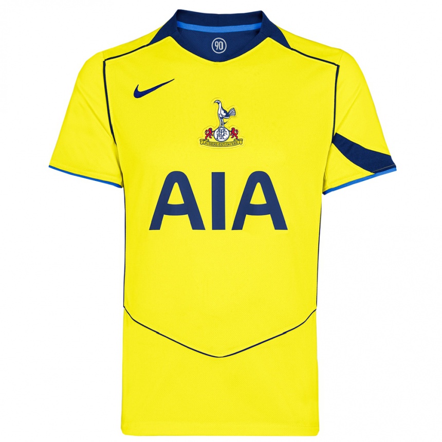 גברים כדורגל ברנן ג'ונסון #22 צהוב נייבי ג'רזי קיט שלישי 2025/26 גברים כדורגל ברנן ג'ונסון #22 צהוב נייבי ג'רזי קיט שלישי 2025/26