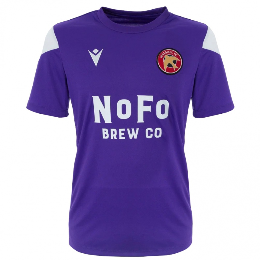 גברים כדורגל סם הורנבי #12 לבן סגול חולצת שוער 2025/26