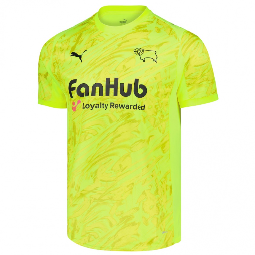 גברים כדורגל לוסי ג'ונס #1 ירוק ניאון חולצת שוער 2025/26