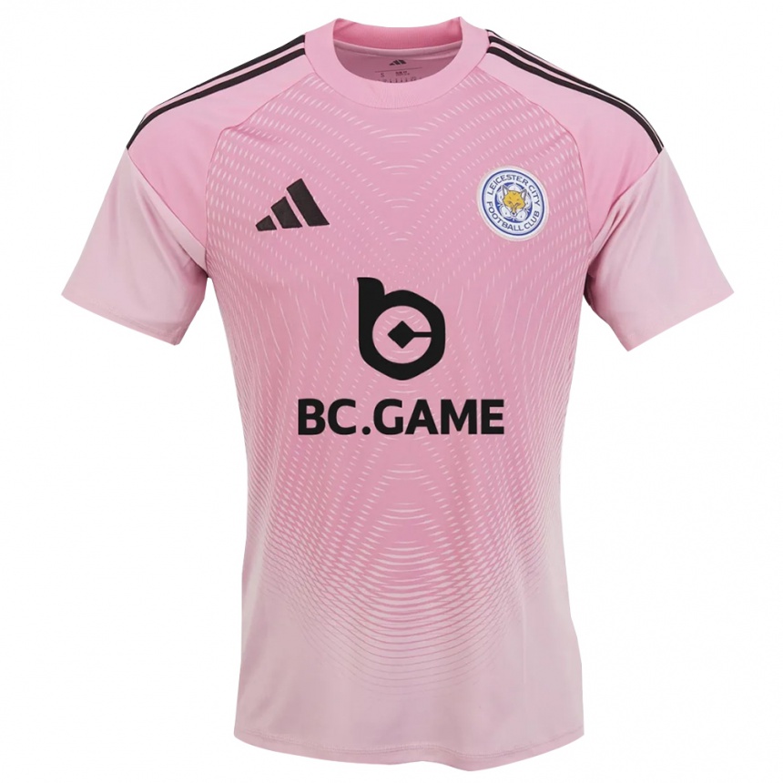 גברים כדורגל מאדס הרמנסן #30 ורוד פריחת הדובדבן חולצת שוער 2025/26