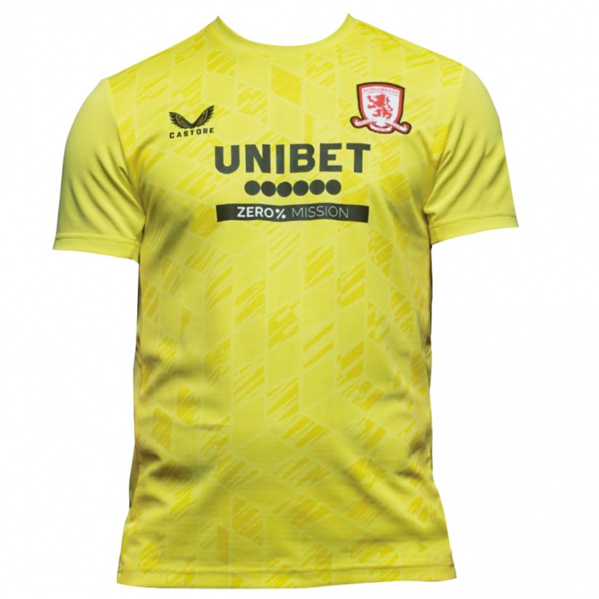 גברים כדורגל Sam Nwabuko #1 שחור צהוב חולצת שוער 2025/26